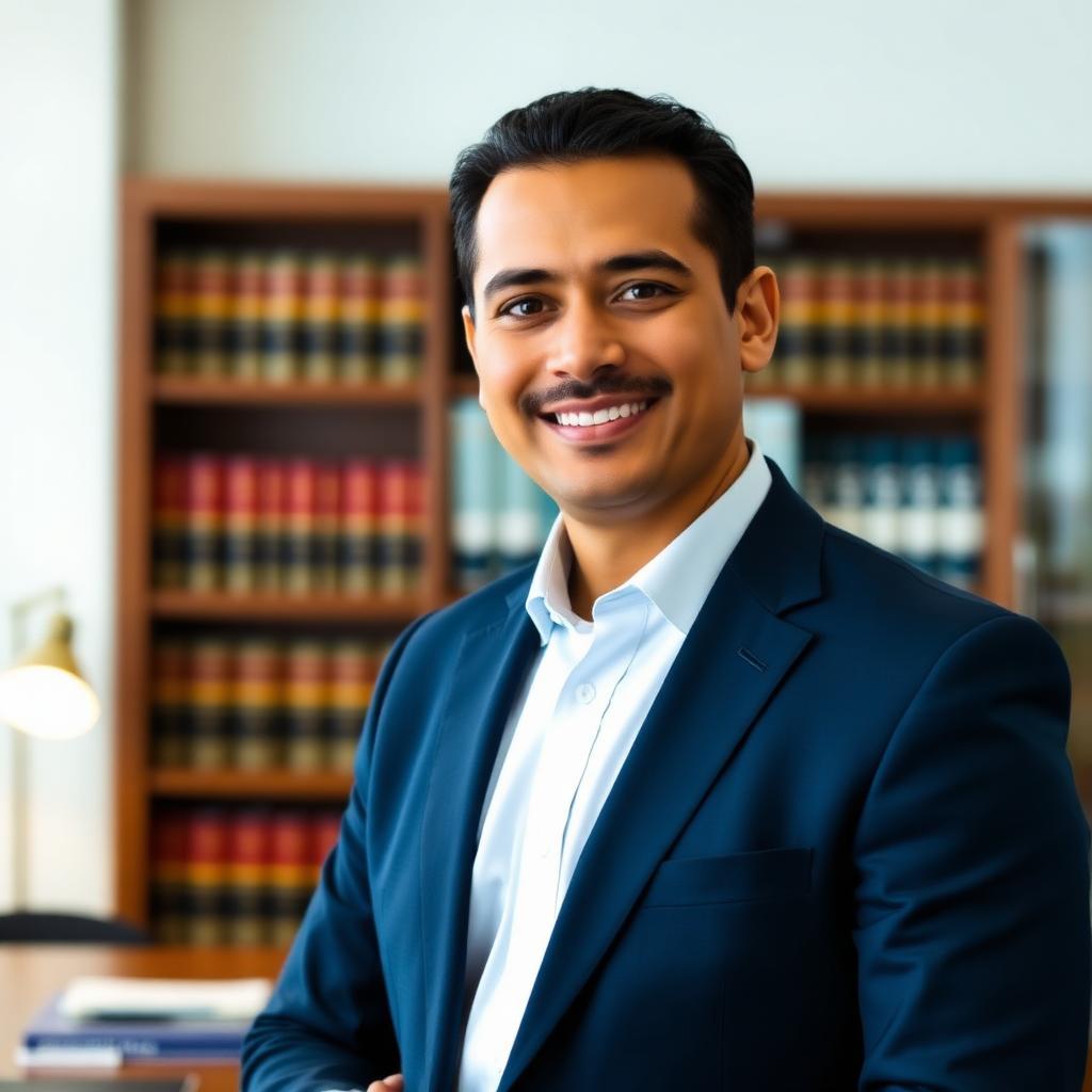 Abogado de Liga Legal — Dramatización, no un hecho real.